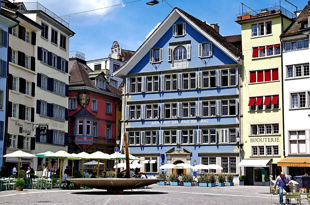Zurich. La vieille ville.