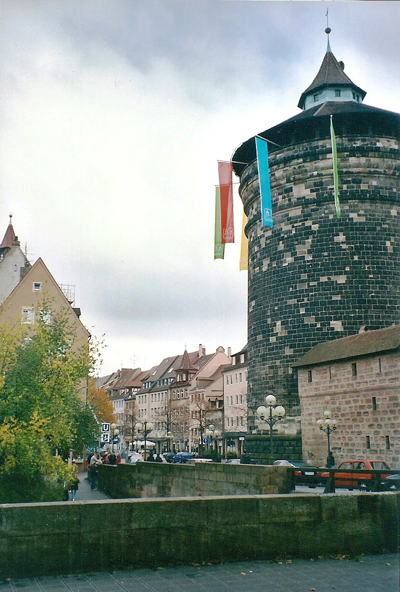 Nuremberg. La vieille ville et ses remparts.