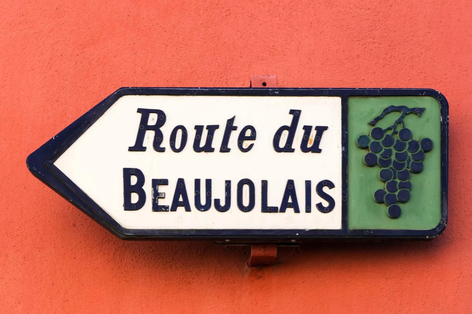 Beaujolais. Panneau