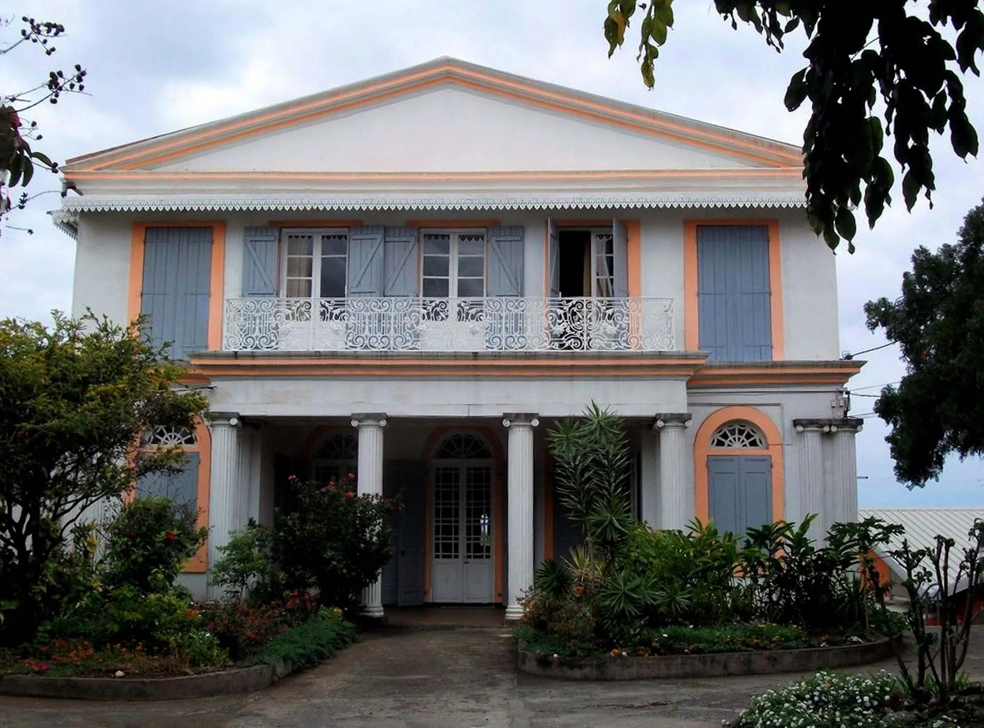 La Réunion. Maison coloniale
